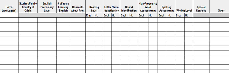 Note: Click on the above spreadsheet to go to a resource you can download and use in your own classroom.