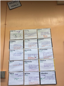 word-wall